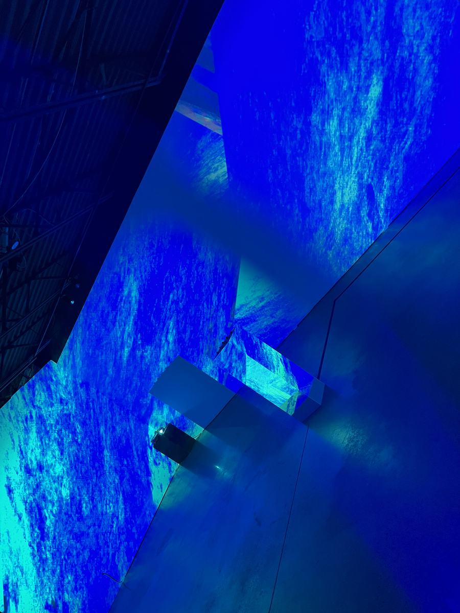 Projection on the walls of Catalyst