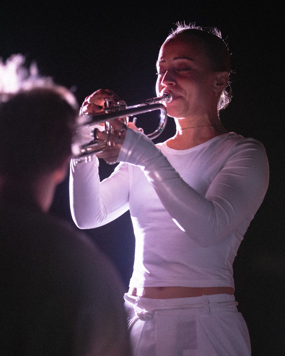 You are here. &mdash; live trumpet